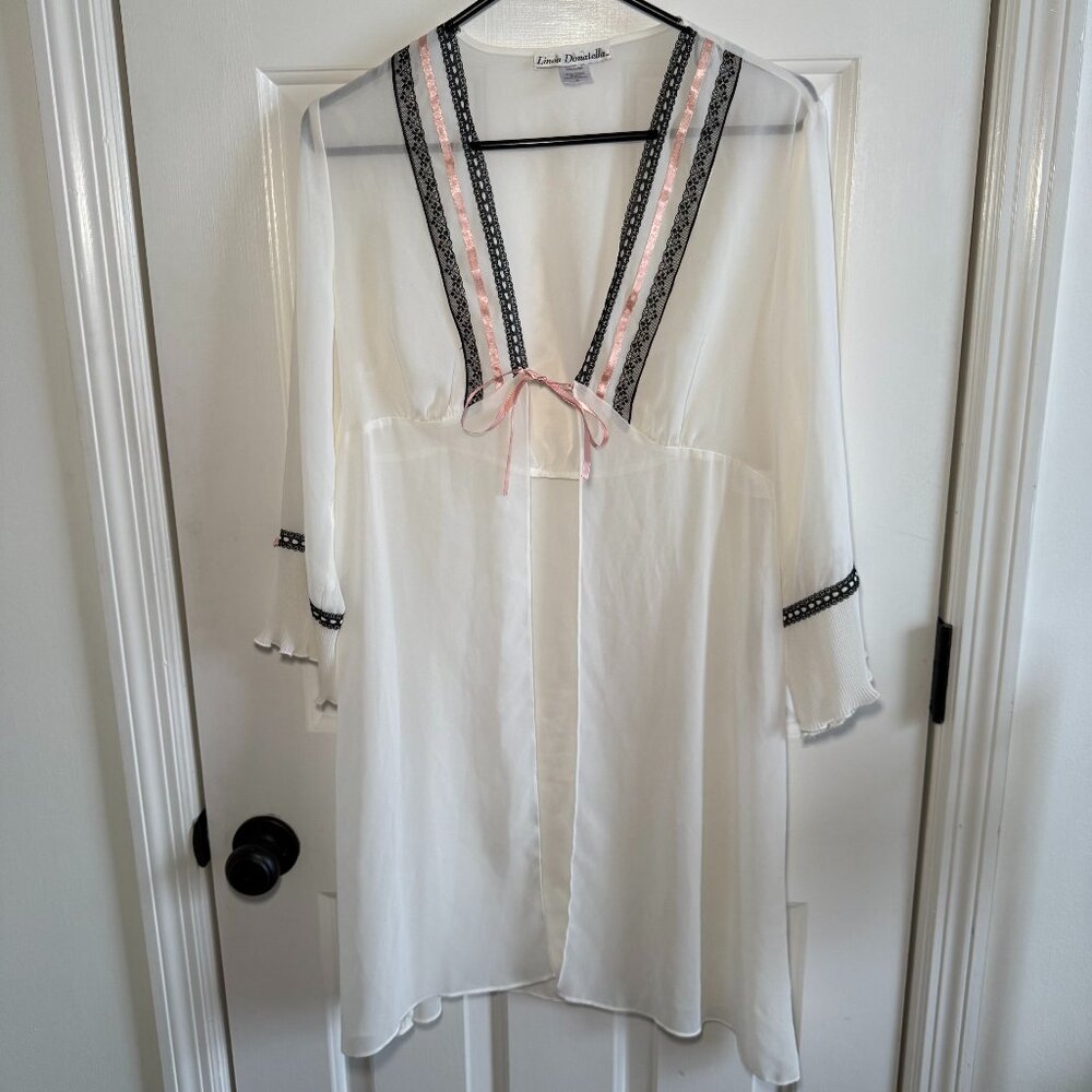 Linea Donatella Night Gown Robe Lingerie